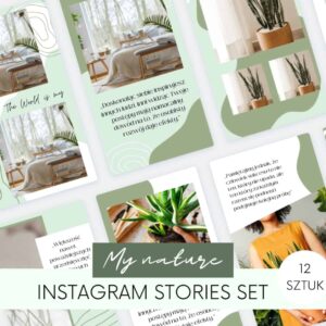 My nature | Szablony Instagram stories